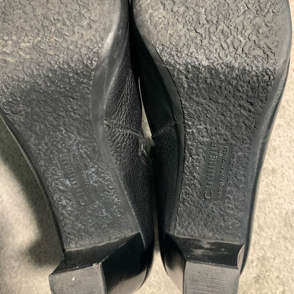 Black leather ankle boots. La Canadienne. 8.5. Good condition! - Picture 2 of 5